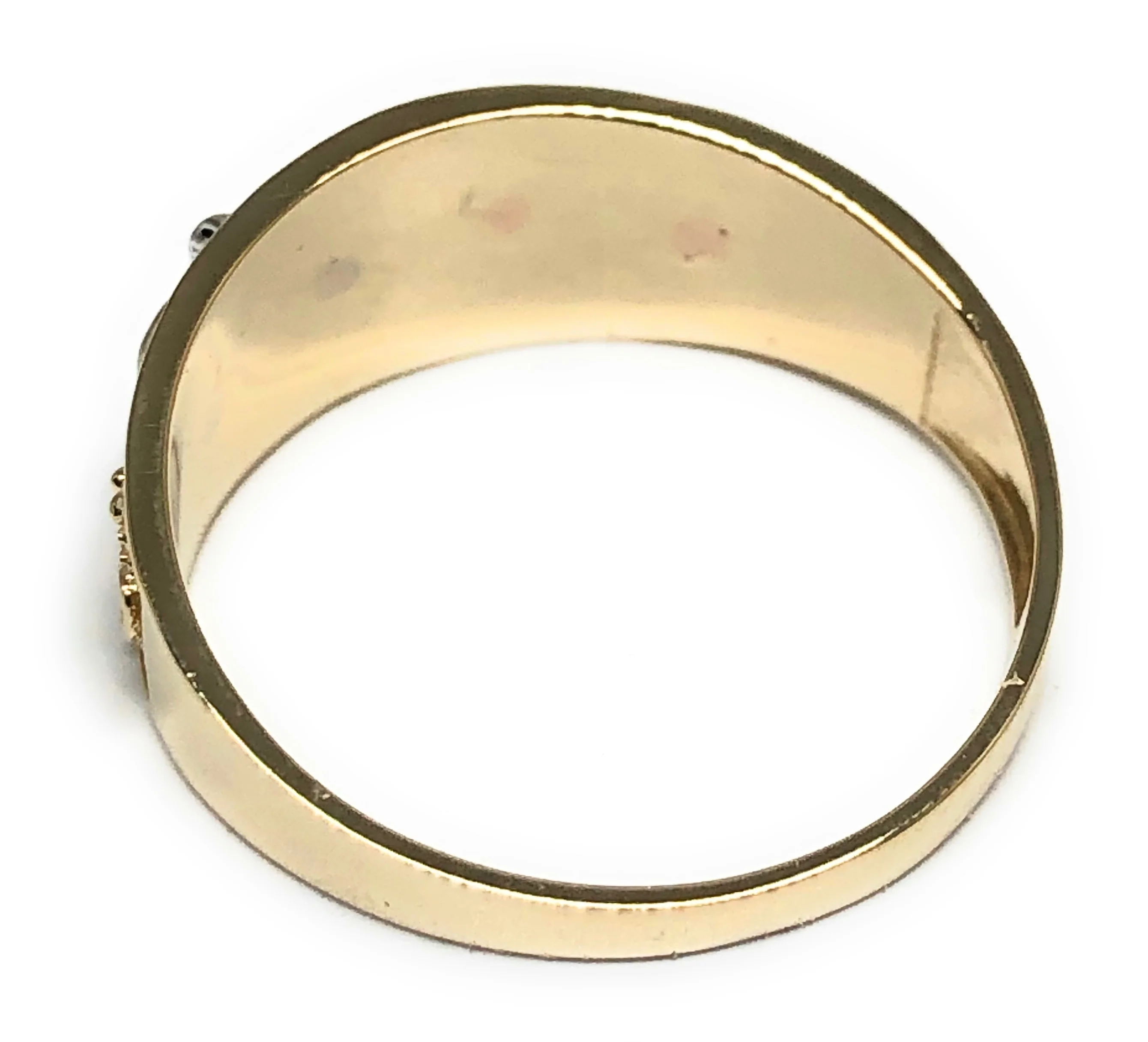10k Solid Gold Tri-Color Elephant Ring (FC 88) - Image 3
