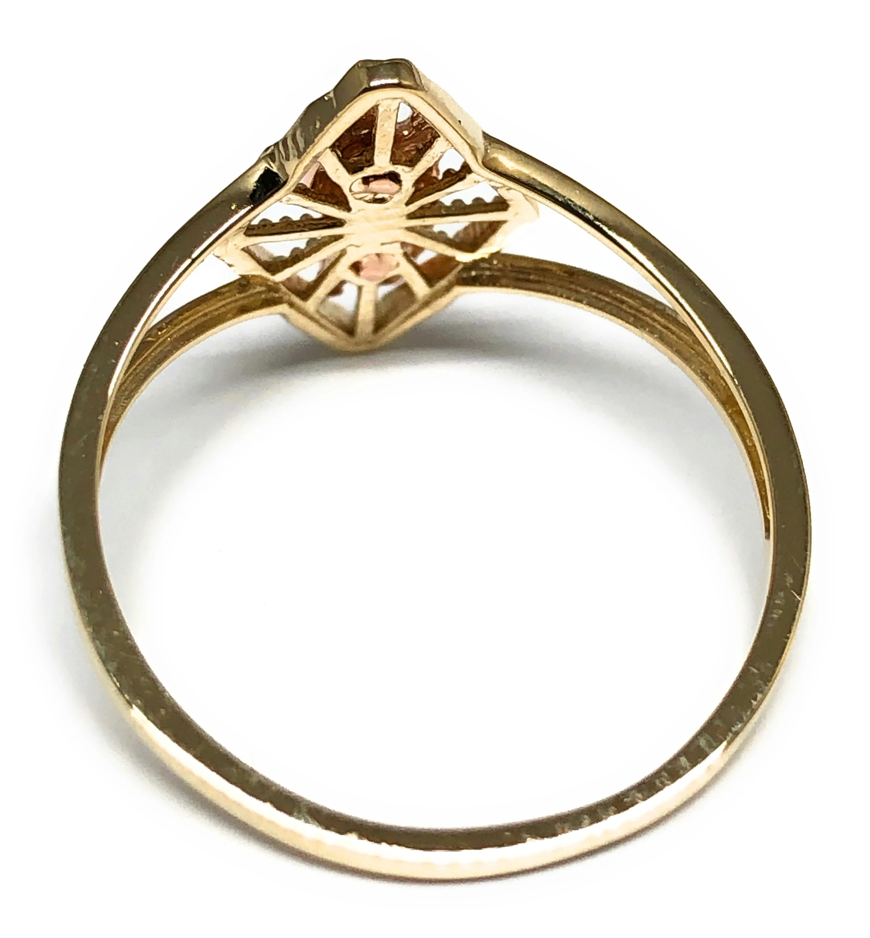 10k Solid Gold Yellow & Rose Gold Saan Judas Ring (FC 79) - Image 3