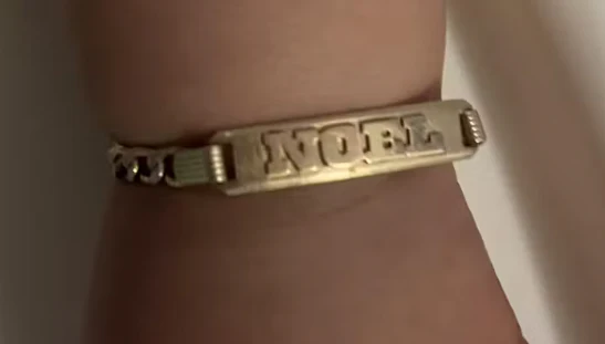 10k Solid Gold Kids 0-8 ID Brracelet 5.5-7 inch length 2.5-4.5mm Width (Free Engraving, Email us name!) Figaro - Image 3