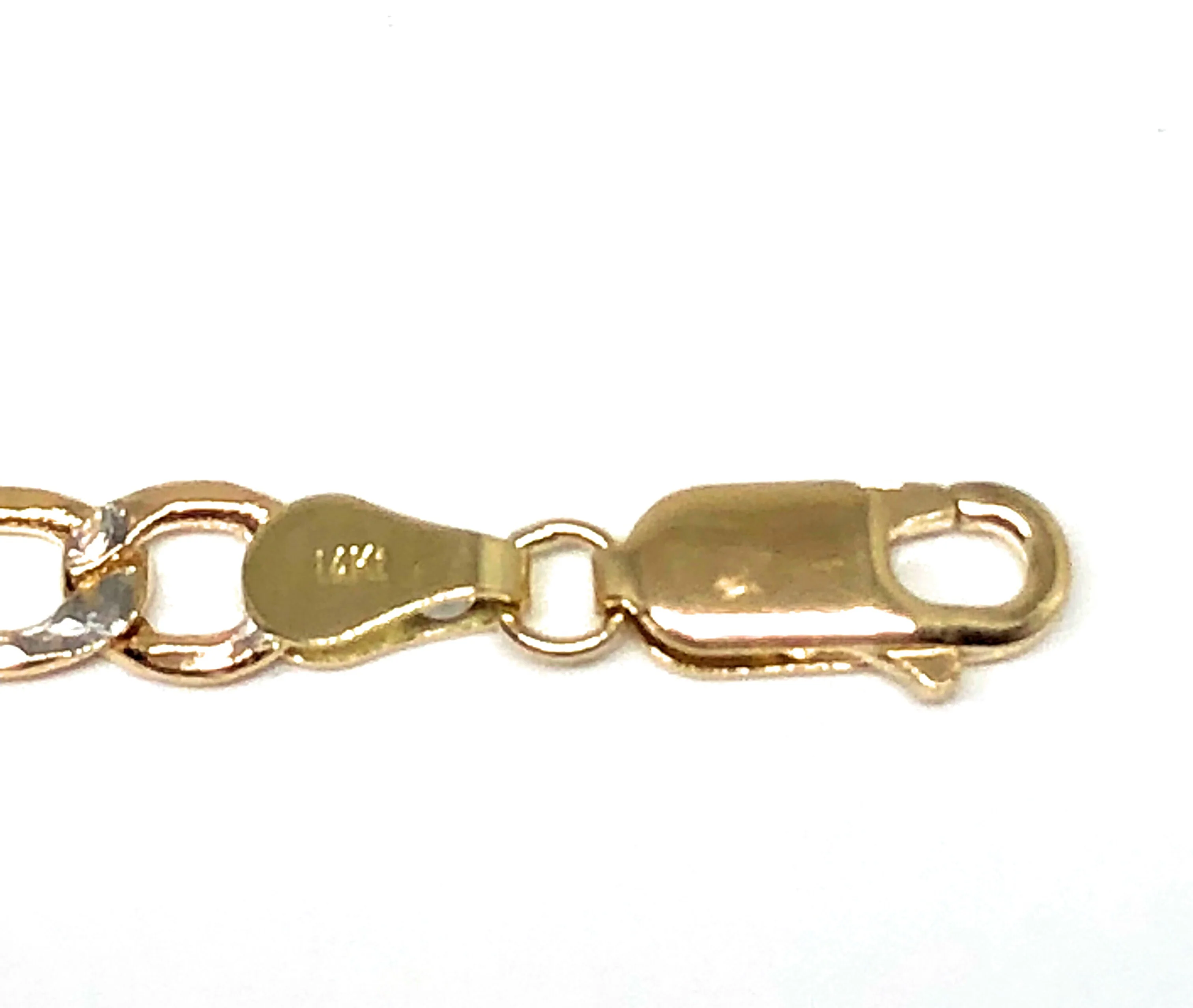14k Solid Gold Yellow ID Brracelet 7-8 inch length 5-6mm Width (Free Engraving, Email us name!) - Image 5