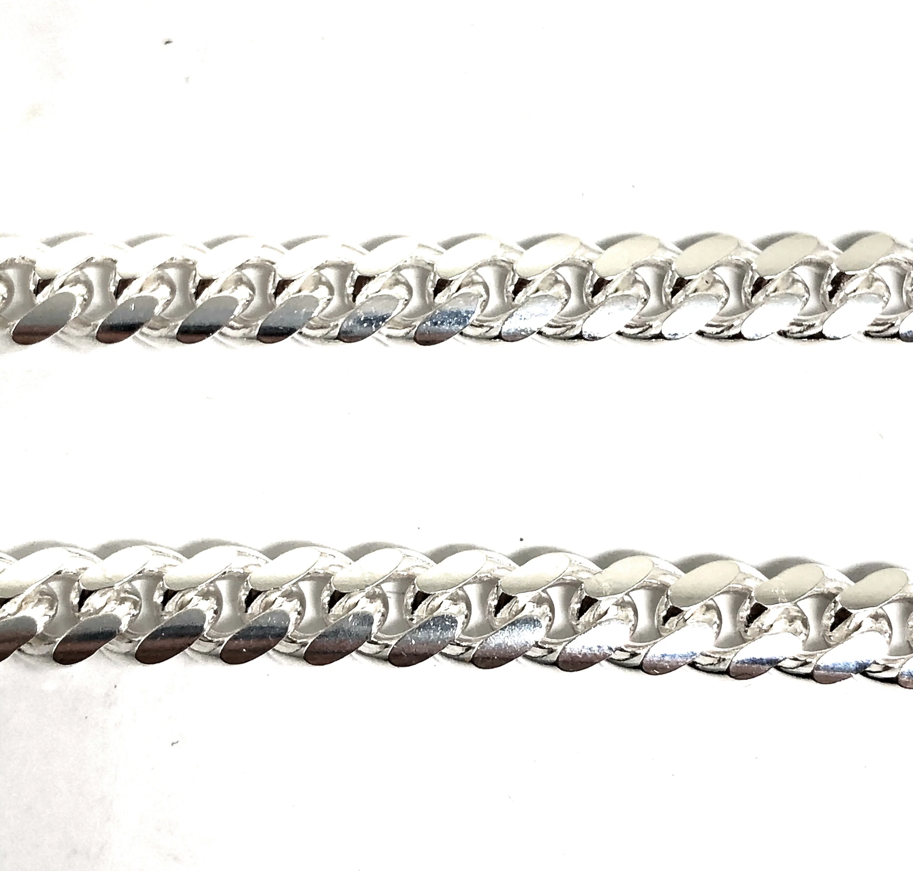 .925 Silver Classic Miami Cuban Link Chain 24,26,30 inch 6.3mm - Image 4