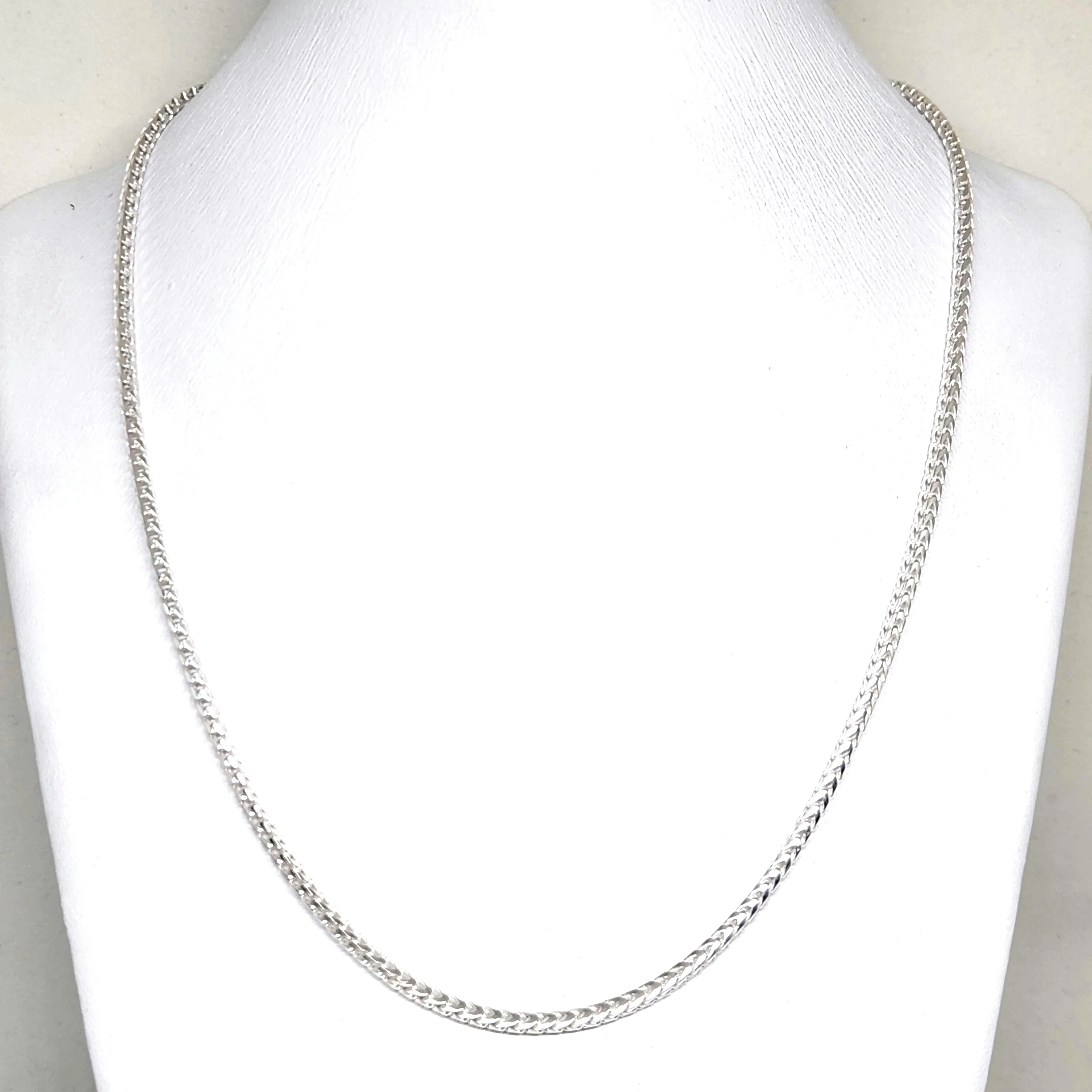 .925 Silver Franco Chain 18-26 inch 2.5mm Width - Image 3