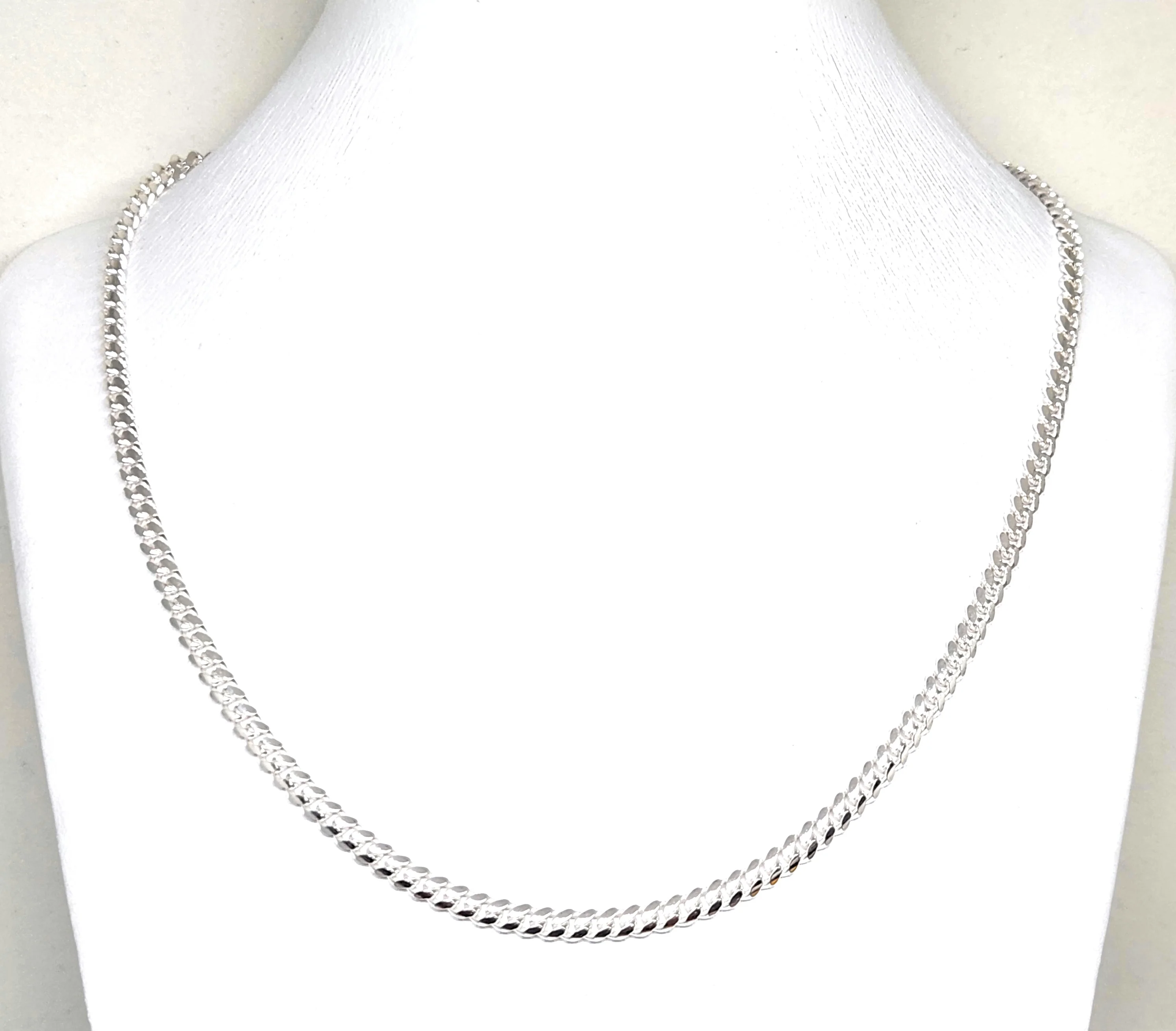 .925 Silver Miami Cuban Link Chain 18-24 inch 4.2mm Width - Image 4