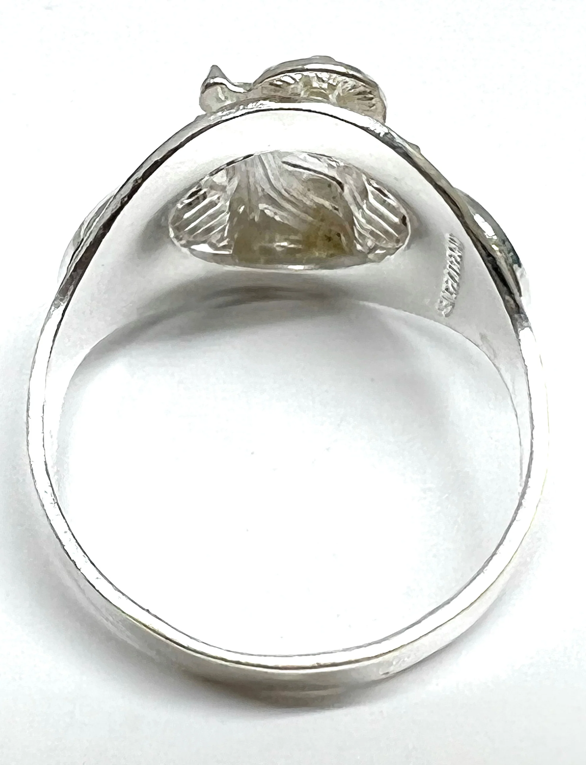 .925 Silver Saan Judas Saaint Jude Ring - Image 3