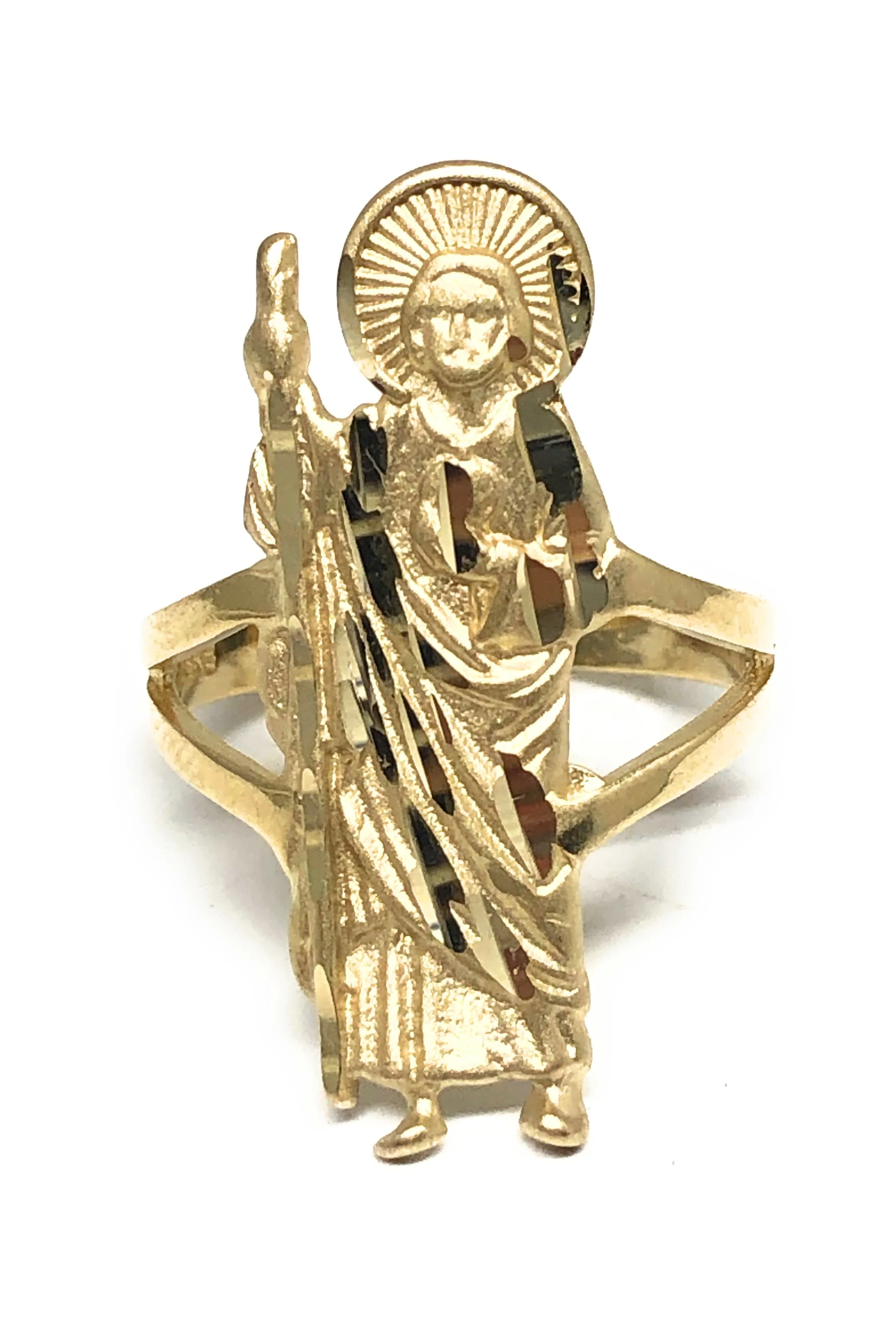 14k Solid Gold Saan Judas Ring (LG,MED,SM) - Image 2