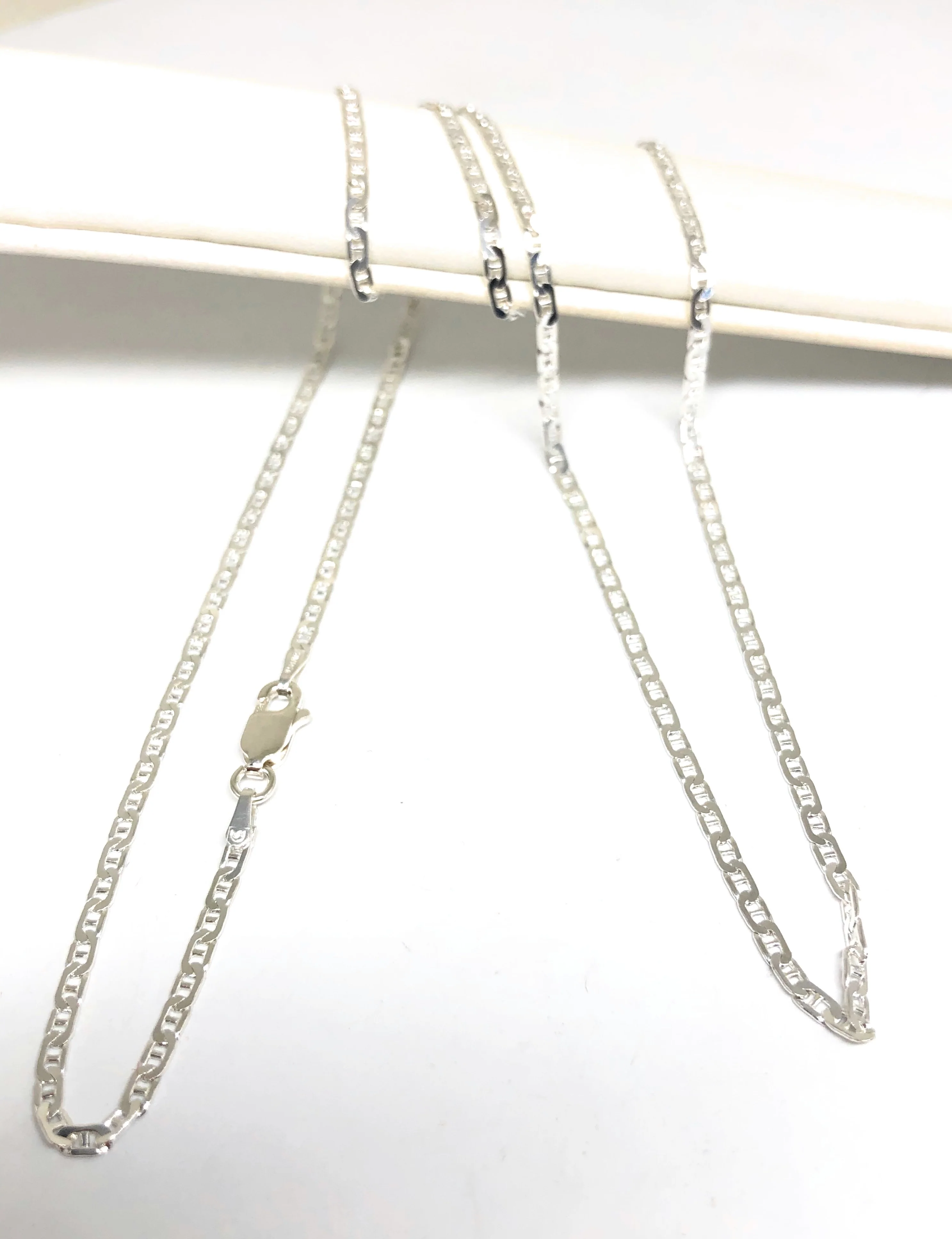 .925 Silver Valentina Chain 20,24 inch 2mm - Image 5