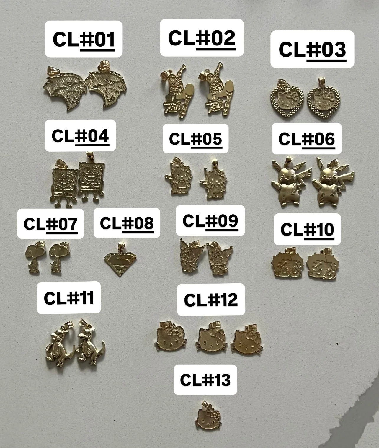 10k Custom Jewelry Line Pendants - VOL. 1 - Image 2