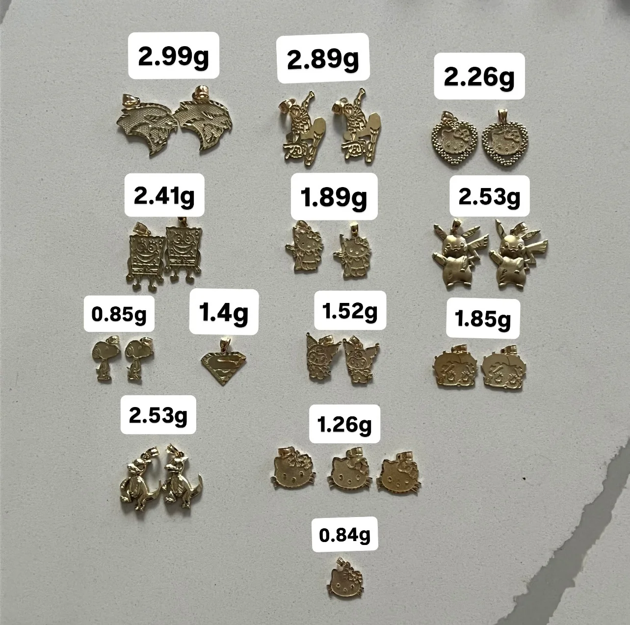 10k Custom Jewelry Line Pendants - VOL. 1 - Image 3