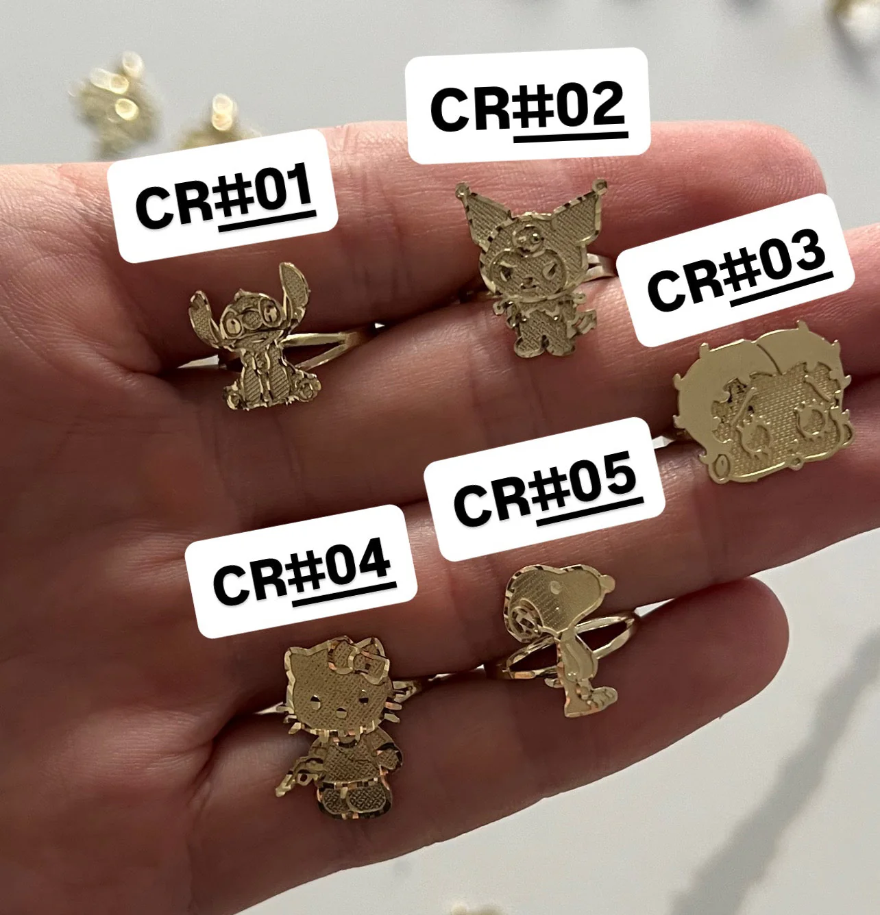10k Custom Jewelry Line Rings - VOL. 1 - Image 2