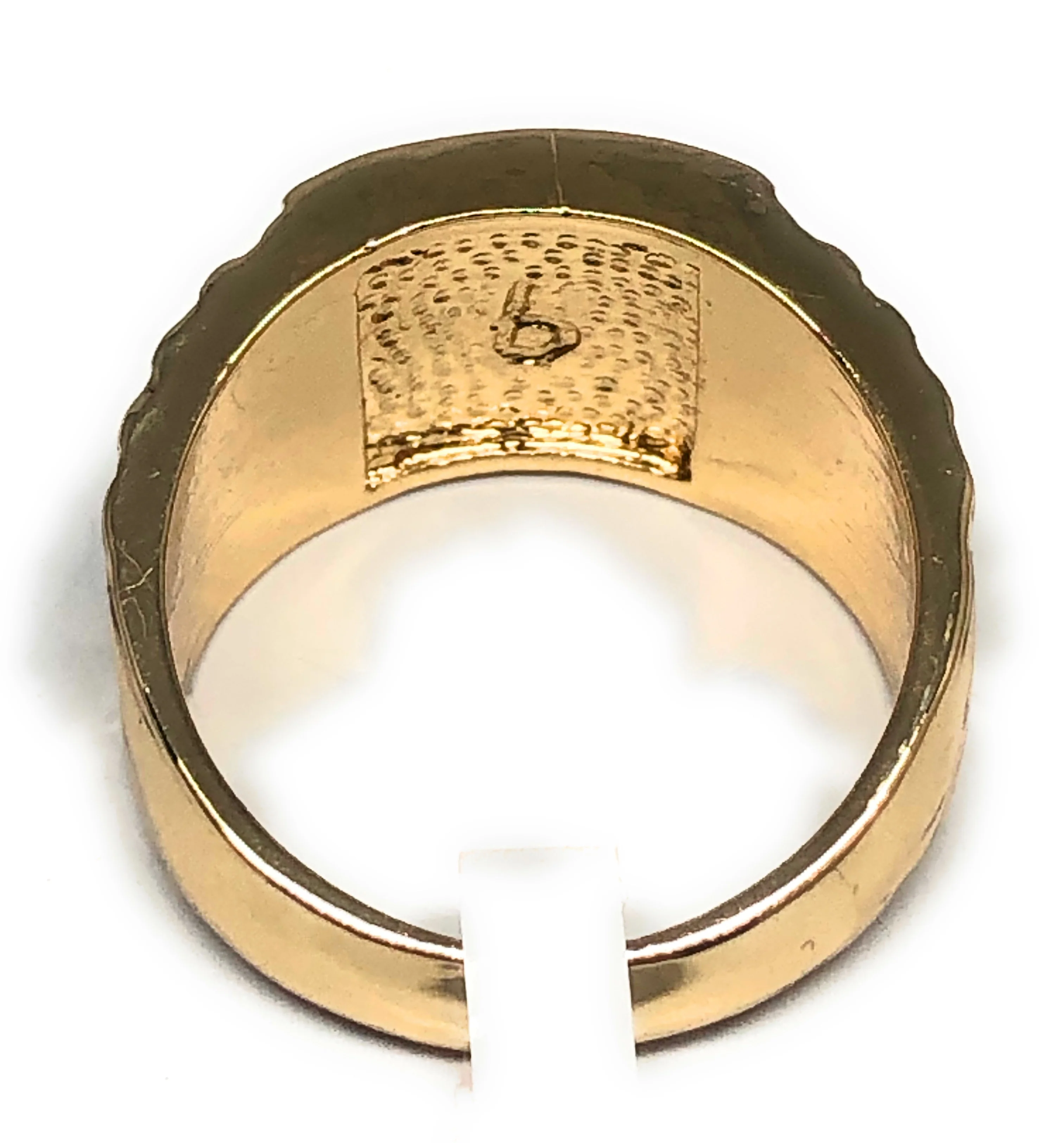 Gold Plated Yellow San Judas Saint Jude Ring Anillo - Image 2