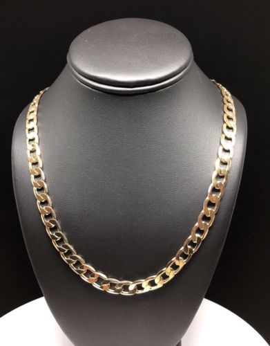 Men's Large Hip Hop 30 Inch Cuban Link Chain Gold Laminated 9mm Width - Image 12