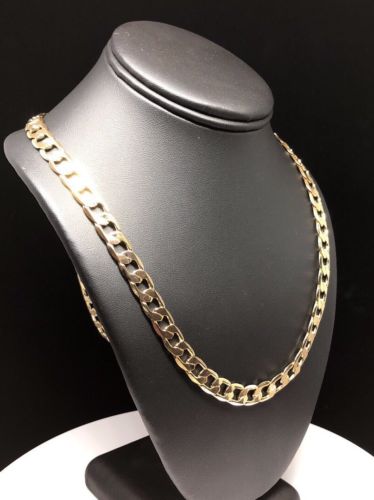 Men's Large Hip Hop 30 Inch Cuban Link Chain Gold Laminated 9mm Width - Image 5