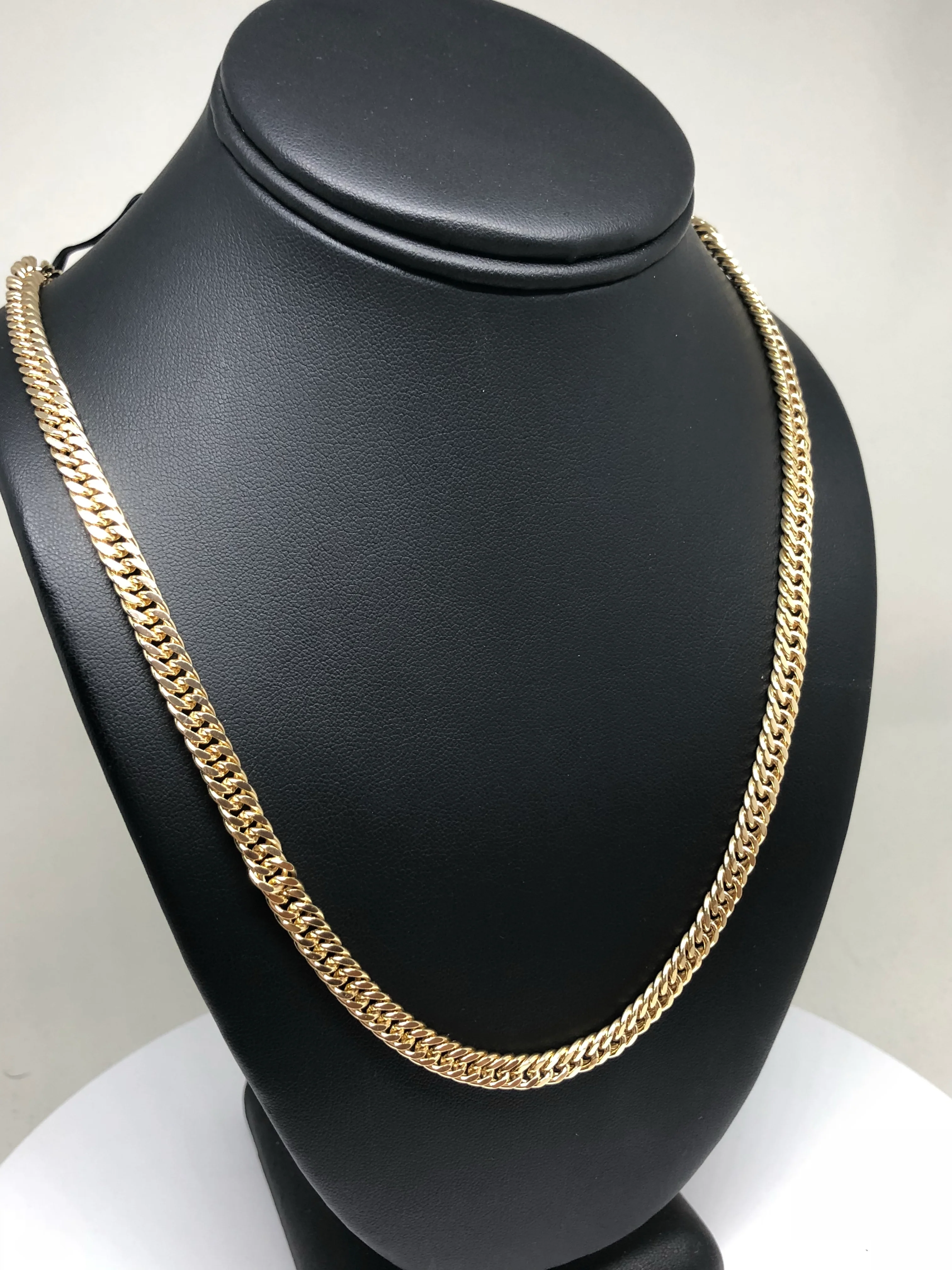 Men's Large Hip Hop 30 Inch Cuban Link Chain Gold Plated 6mm Width - Image 9